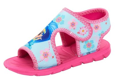 Shimmer And Shine Girls Lightweight Sports Sandals Kids Genie Summer Beach Shoes