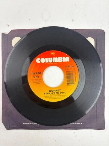Journey Chain Reaction/ Send Her My Love 45 RPM Record