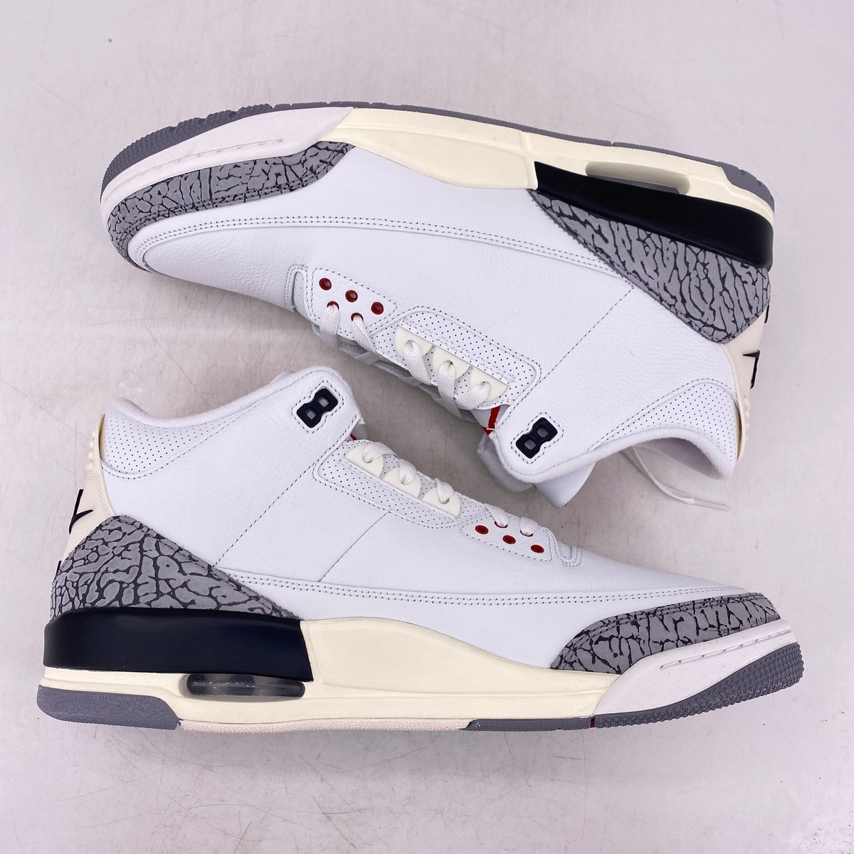 Size 14 - Jordan 3 Retro Mid White Cement Reimagined for sale
