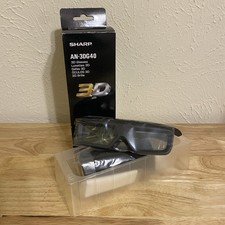 Sharp AN-3DG40 Active Shutter 3D Glasses Blac...