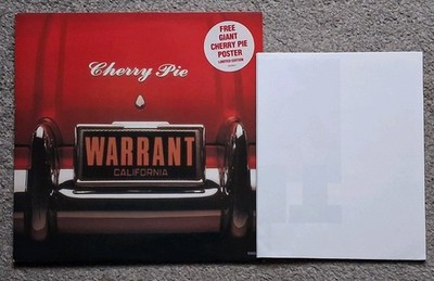 Warrant : Cherry Pie 12'' 4 Track Single incl Giant Poster 1991