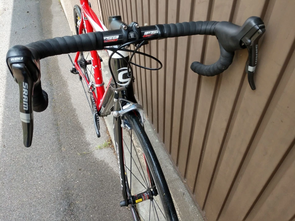 Cannondale Supersix Si Carbon Sram Red RH 55cm Gr M 6,69kg Evo SLK Ksyrium 54 56 - Bild 3 von 4