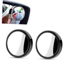2PCS Blind Spot Mirrors, 2 Inch Round Car Side Mirror Blindspot, 360  Wide