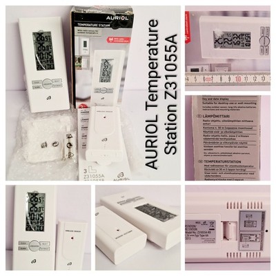 AURIOL Funk-Temperaturstation Z31055A - Innen Außen Sensor - Neu