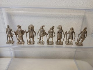 KS Figurine in metallo Famosi Capi Indiani 1 con BPZ D 1979