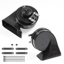 Car Horn  12V Super Loud Electric Waterproof Horn Kit, 2-Piece 1 High-Tone  ...
