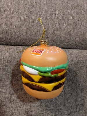 Burger King Christbaumkugel Hamburger Weihnachtsdeko 2025