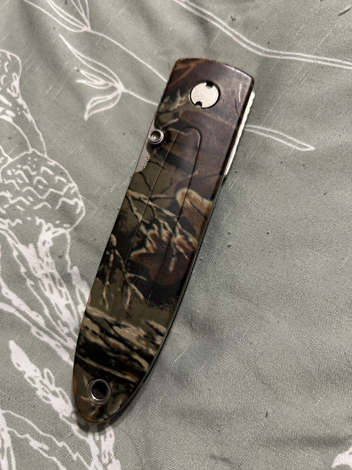 Buck USA ~ 180 Crosslock Camo Folding Knife With Gut Hook & Saw - Image 2 of 4