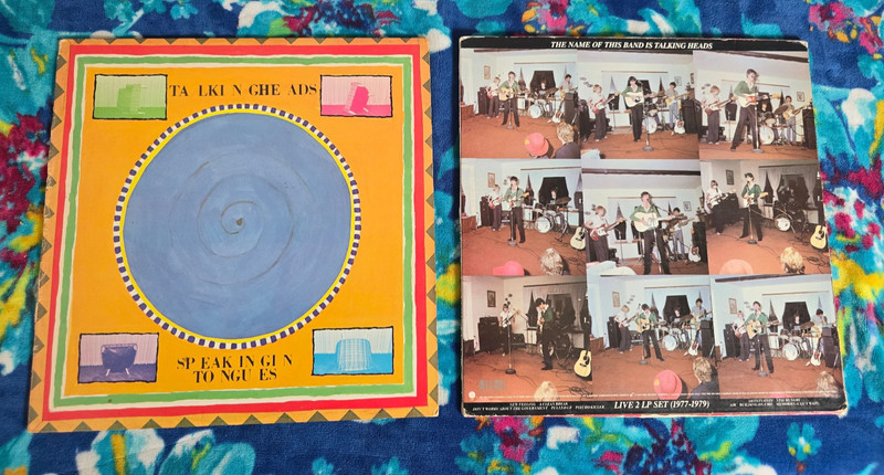 1st Press Talking Heads LP Lot - Speaking in Tongues / The Name of This Band is 