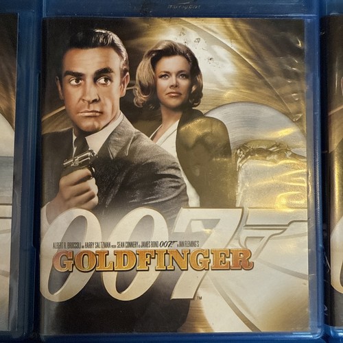 007 James Bond 9 Blu-Ray Collection Sean Connery Roger Moore Pierce Brosnan Read - Picture 4 of 20