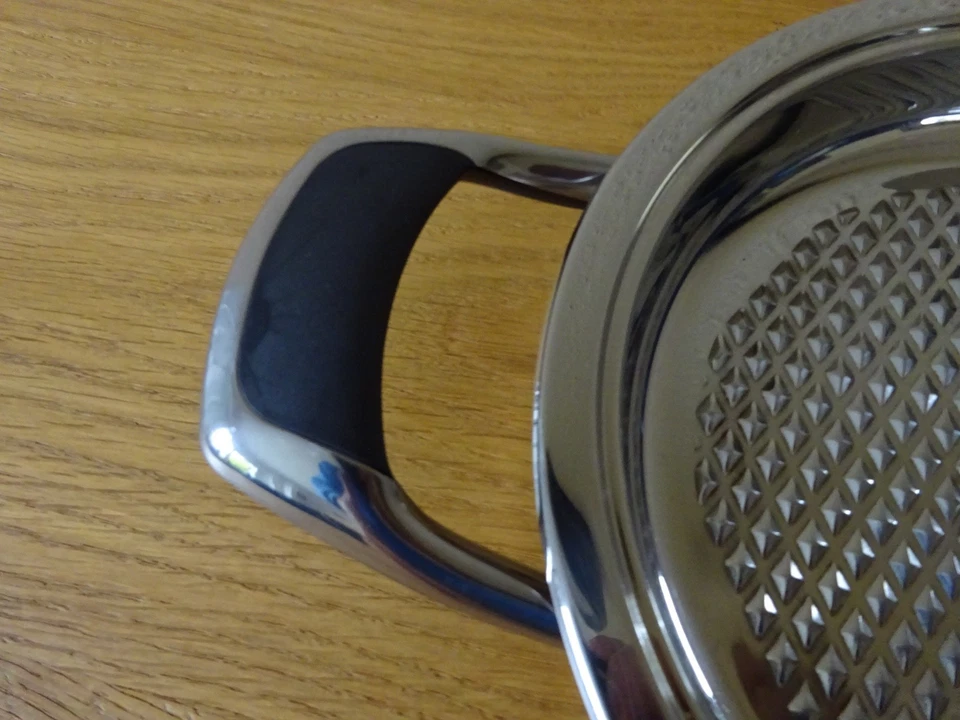 AMC Pfanne Grillpfanne 1,0 L Induction geeignet Edelstahl - Bild 4 von 4