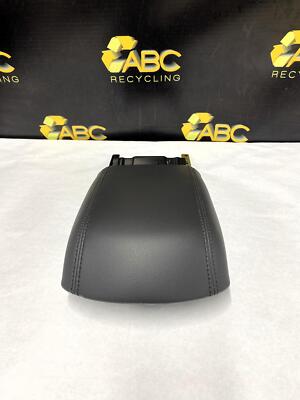 2013 Ford C-Max Front Center Console Lid Armrest Assembly Black Leather