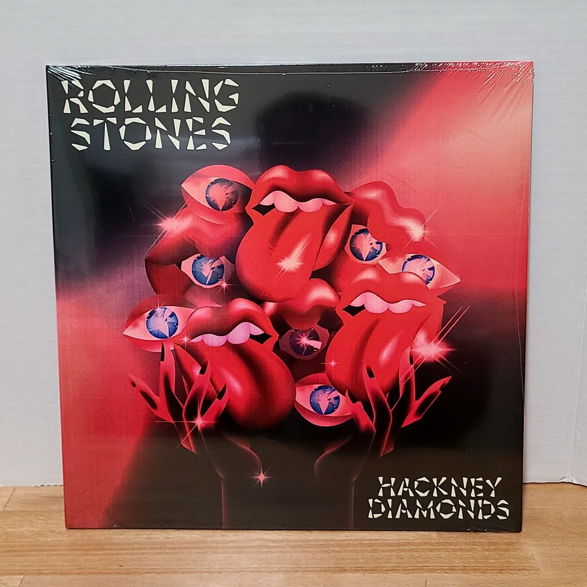 New! The Rolling Stones Hackney Diamonds LP Blue Vinyl UK Limited 