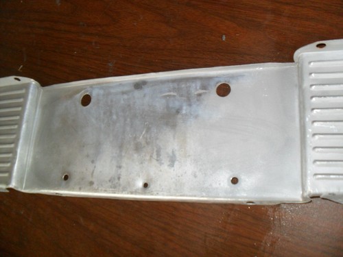 1962 rear lic. plate panel original resale automobilia,rat rod - Picture 3 of 7