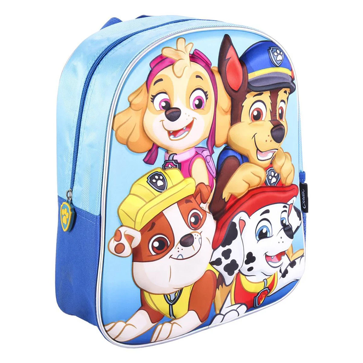 Zaino Prescolare 3D Paw Patrol - Guys Piccolo Rosso 26x31cm 8.5L