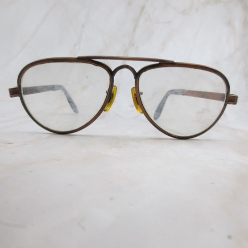 Vintage Patty Chambers 11-73 Eyeglasses Frame Unisex Brown Full Rim Aviator