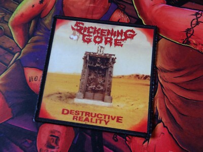 SICKENING GORE Patch Kutte Death Metal Benediction 9