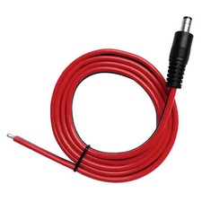 2pcs 14AWG DC Power Pigtail Cable 5.5mm x 2.5mm Male Repair LED Strip Lihgt CCTV