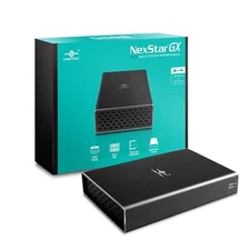 Vantec Nexstar GX USB 3.0 Dual 2.5" SATA SSD/HDD RAID Enclosure, Black (NST-2...