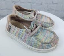 Hey Dude Toddler Girls Wendy Sox Multicolor Pastels Slip On Shoes, Sz. K7