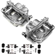 2x Front Brake Caliper w/Bracket for Nissan Frontier 05-19 Xterra Suzuki Equator