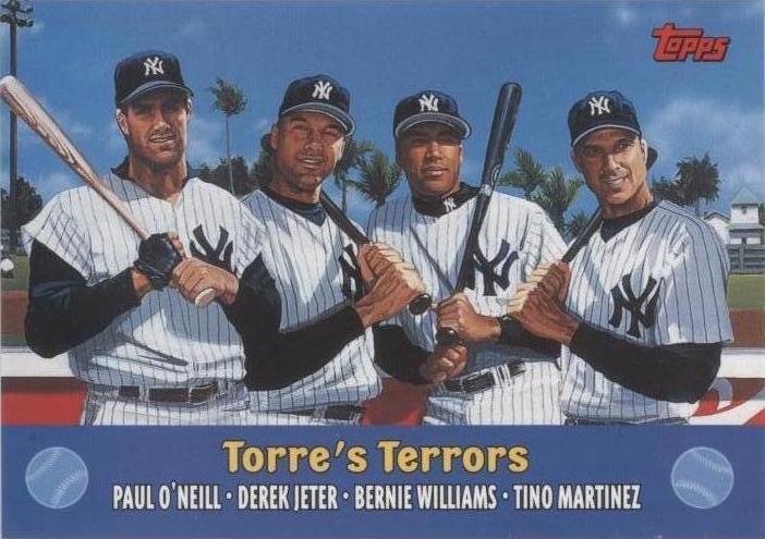 2000 Topps - Bernie Williams Derek Jeter Paul O'Neill #TC3 - 1 of 1