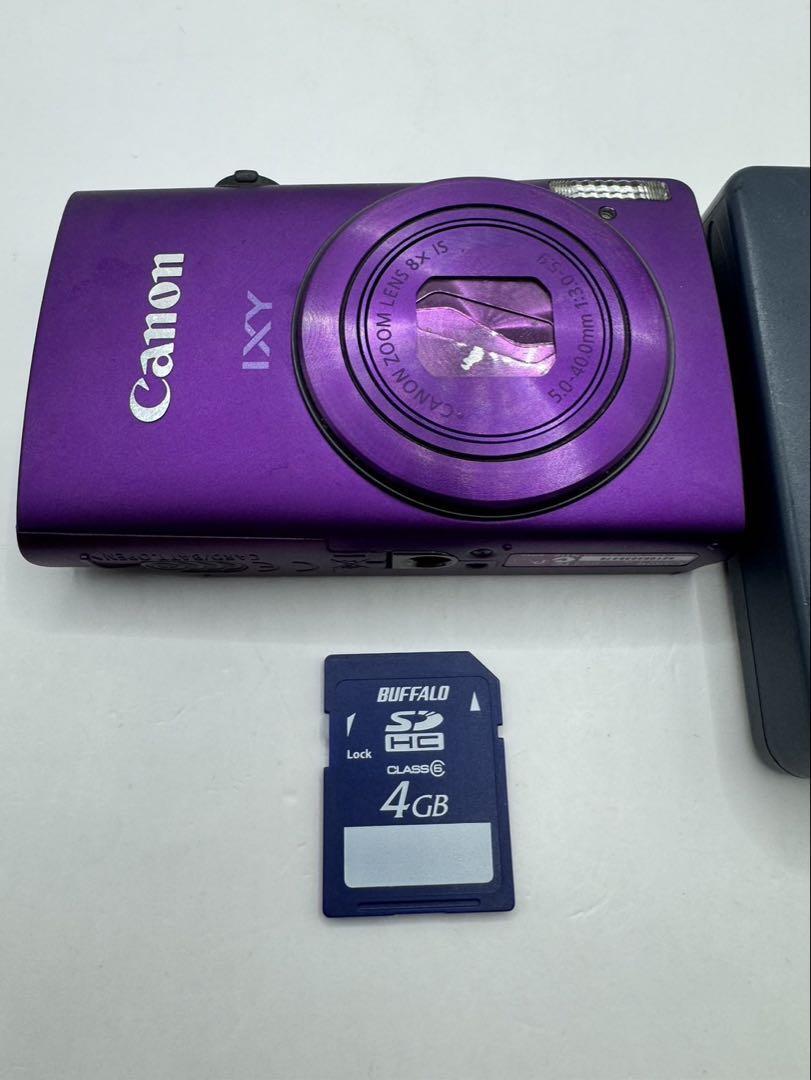 Canon IXY 600F パープル