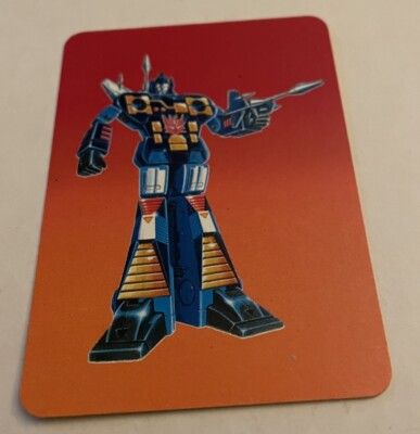Vintage 1985 Hasbro Transformers Trading Cards Series 1 Autobots Decepticon #109