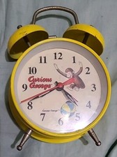 Curious George Twin Bell Alarm Clock