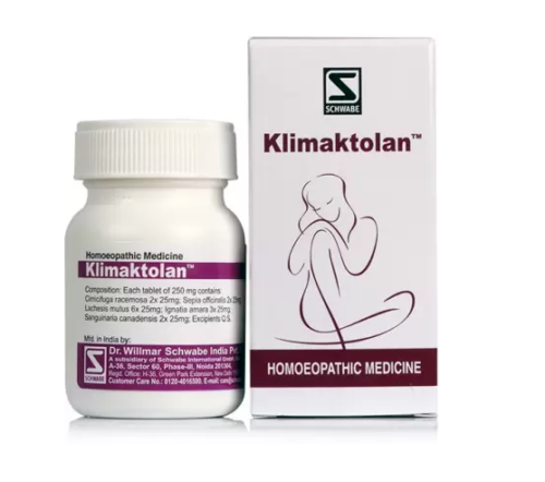 Dr.Willmar Schwabe India Homeopathic Klimaktolan Tablets (20gm) Free ...