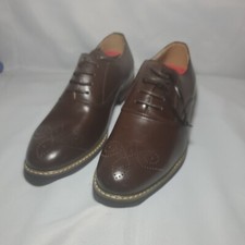 Bruno Marc Men's Classic Formal Oxford Wingtip Dress Shoes - Prince-12 8 Brown