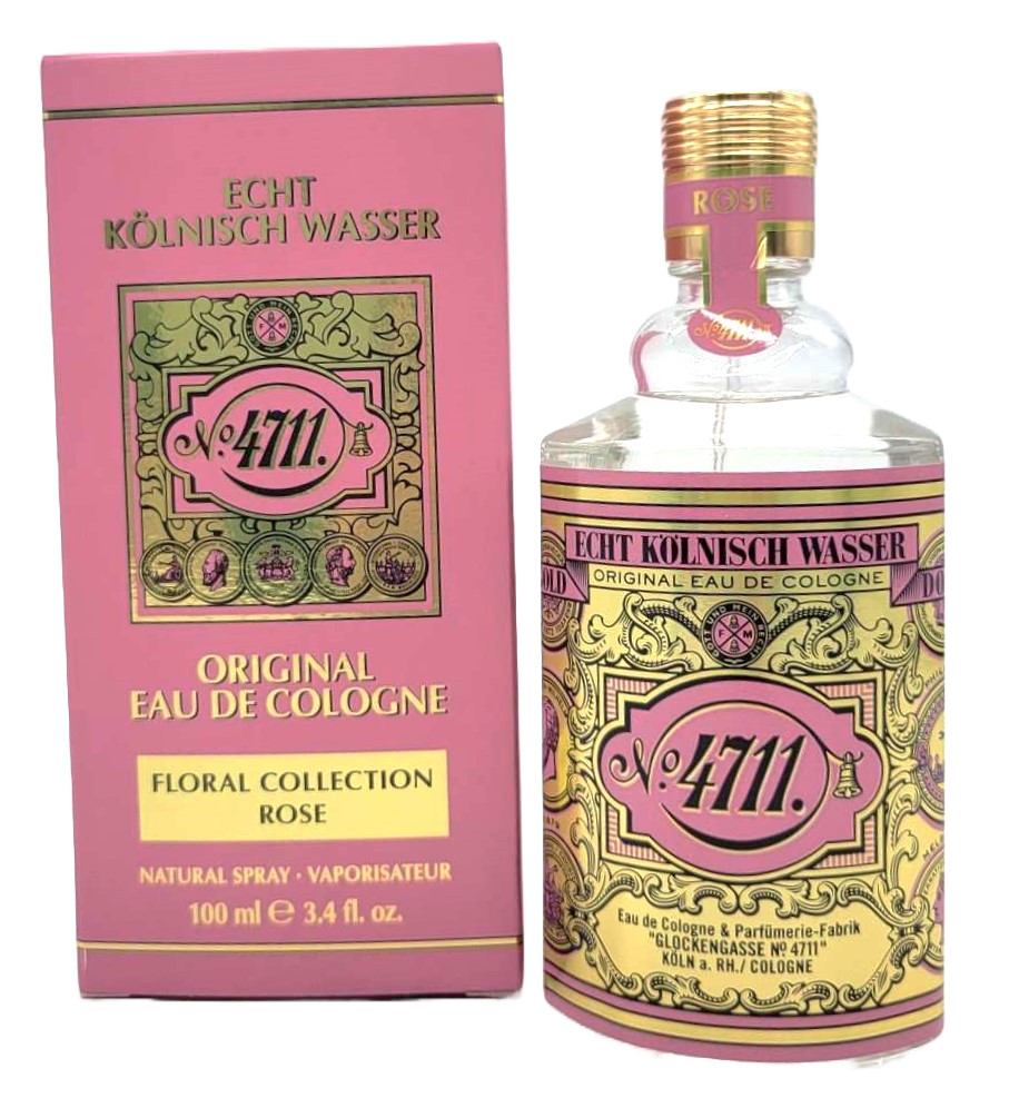 4711 Floral Collection Rose     3,4  AUTHENTIC