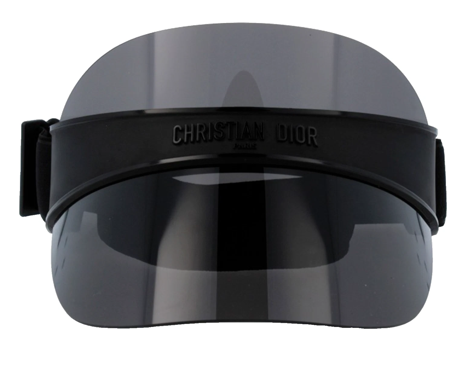 DIOR DiorClub V1U Perspex Visor Eyewear UVA UVB protection chapeau chapeau rétro casquette
