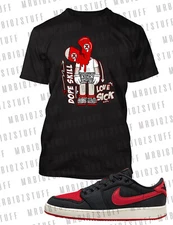 Dope Skills Love Sick Hip Tee Shirt J1 KO Low Bred Pro Club Shaka Big Tall Sport