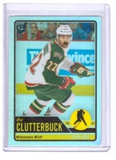Cal Clutterbuck 2012-13 O-Pee-Chee Rainbow Parallel Card #482