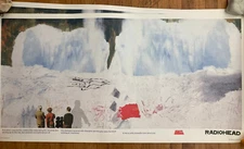 RADIOHEAD ORIGINAL Tour Poster, Kid A 2000 Stanley Donwood, Mint Condition, Rare