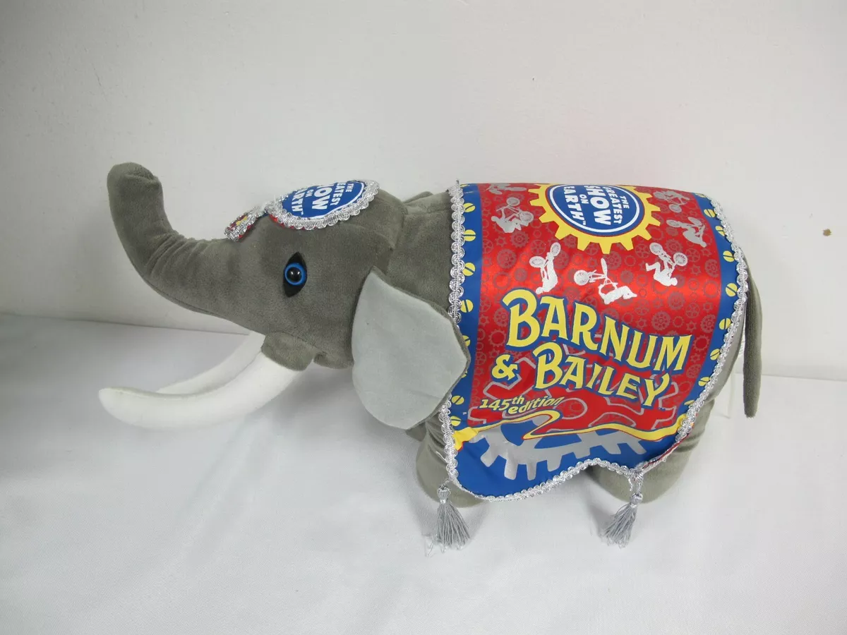 Barnum and bailey store stuffed elephant