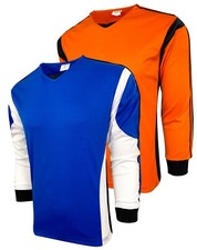Goalkeeper Jersey Padded Elbow Sleeves, 4 Colors Available, Goalie Soccer Jersey