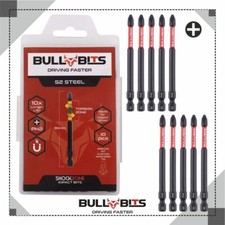 Image of 90mm PH2 Bull Bits Impact Rated Drill Driver Screwdriver Bits