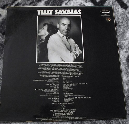 Vinyl-LP: Telly Savalas - Bild 2 von 2
