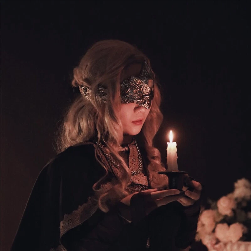 Dark Souls Ⅲ Fire Keeper Eye Mask Priestess Crown Cosplay Costumes Props PU Mask - Image 4 of 4