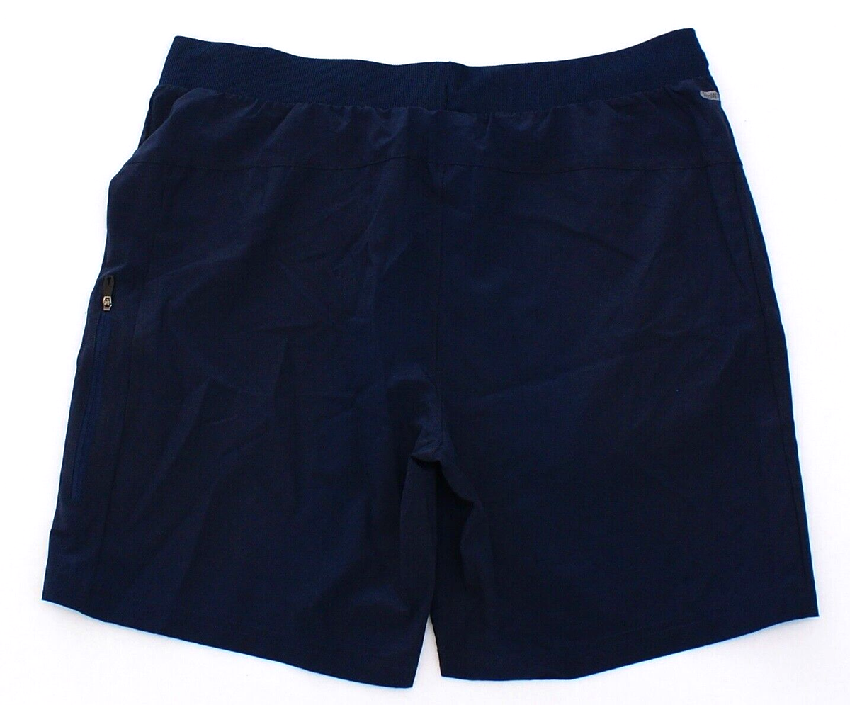 Spyder Active Navy Blue Woven Stretch Athletic Drawstring Shorts