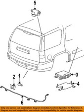 GM OEM 07-14 Escalade ESV Electrical Electrical Components-Harness 22899760
