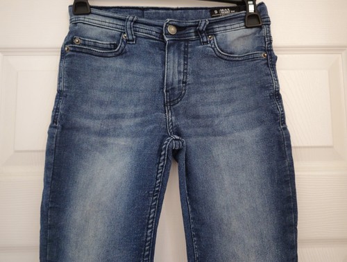 BUFFALO DAVID BITTON BOY'S MAX SKINNY FIT ADJUSTABLE WAIST DENIM JEANS SZ S 8-10 - Picture 2 of 4