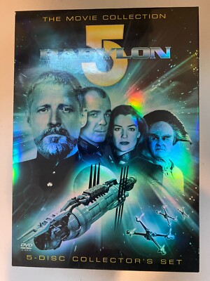 BABYLON 5 THE MOVIE COLLECTION 5-DISC COLLECTOR'S SET TV ON DVD