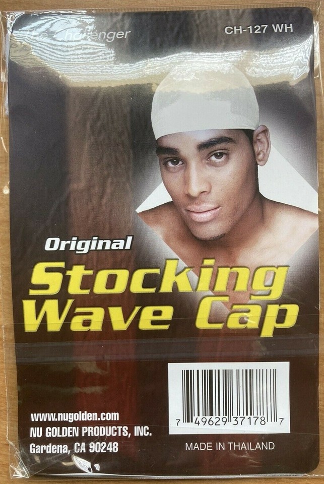 The Challenger Original Stocking Wave Cap Color White Breathable - Foto 5