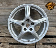 2005-2012 PORSCHE 911 BOXSTER CAYMAN  FRONT FACTORY BBS WHEEL RIM 8Jx19" R19 OEM