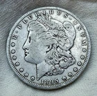 1895 O Morgan Silver Dollar, Unexamined
