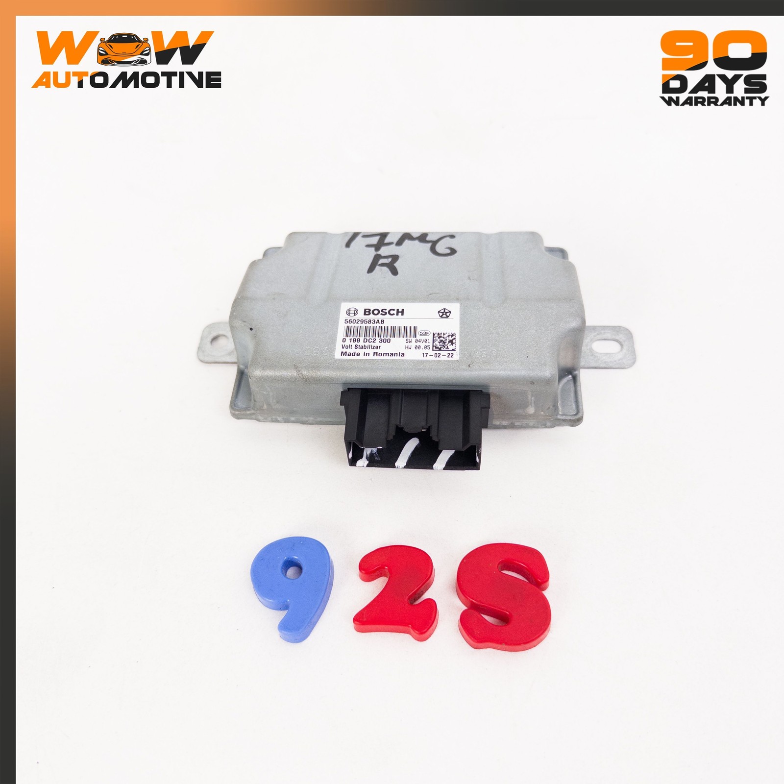 13-19 MASERATI GHIBLI QUATTROPORTE VOLTAGE STABILIZER POWER INVERTER MODULE OEM