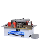 Straight and Curved Double-sided Tape Speed Control Wood Edge Banding Machine